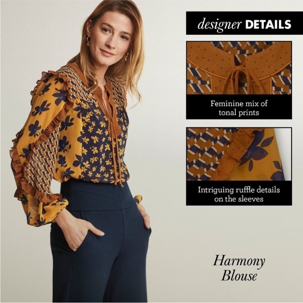 cabi Harmony Blouse - Picture 2 of 12